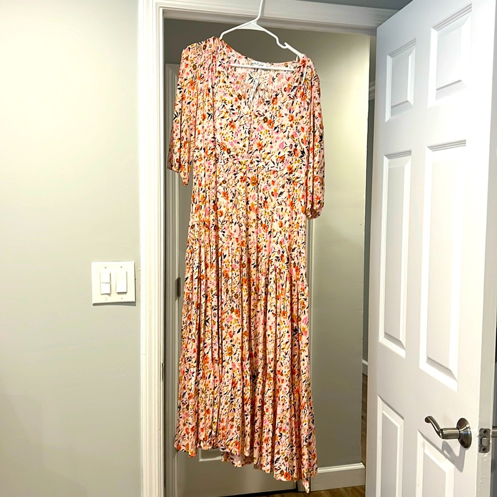 Petal and Pup floral dress. Never been worn